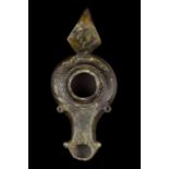 ROMAN BRONZE OIL LAMP