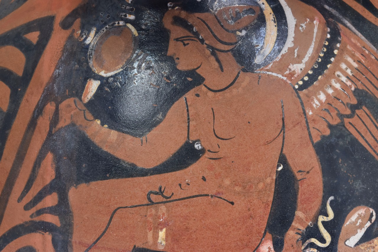 GREEK APULIAN RED-FIGURE LEKANIS - Image 8 of 8