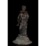 ROMAN BRONZE STATUETTE OF ASCLEPIUS