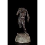 ROMAN BRONZE STATUETTE OF HERMES