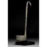 ROMAN BRONZE SIMPULUM (LADLE)