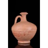 ROMAN TERRACOTTA WINE FLAGON