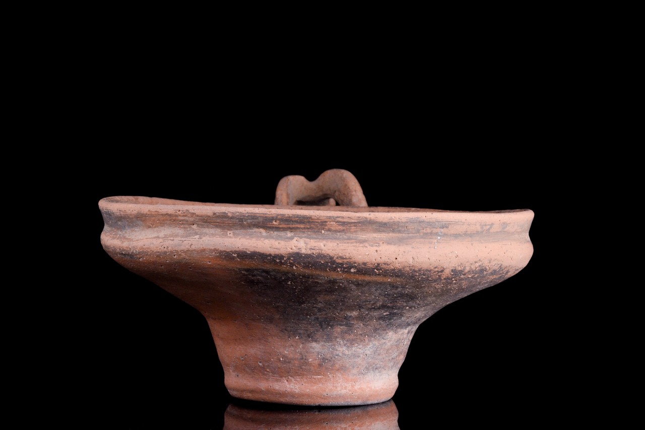 CYPRIOT POTTERY MILK BOWL - Image 3 of 6