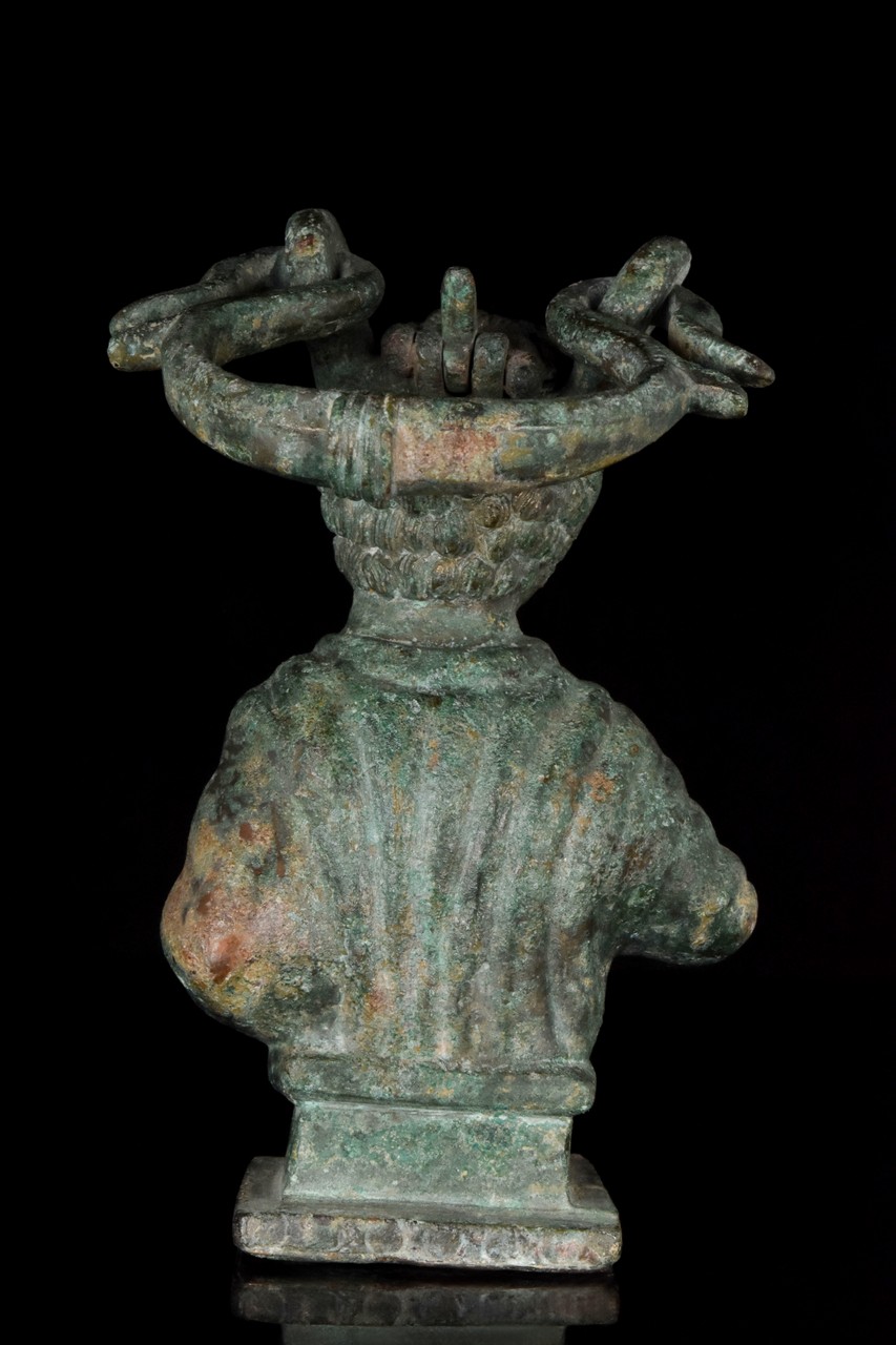 ROMAN BRONZE BALSAMARIUM - Image 4 of 5