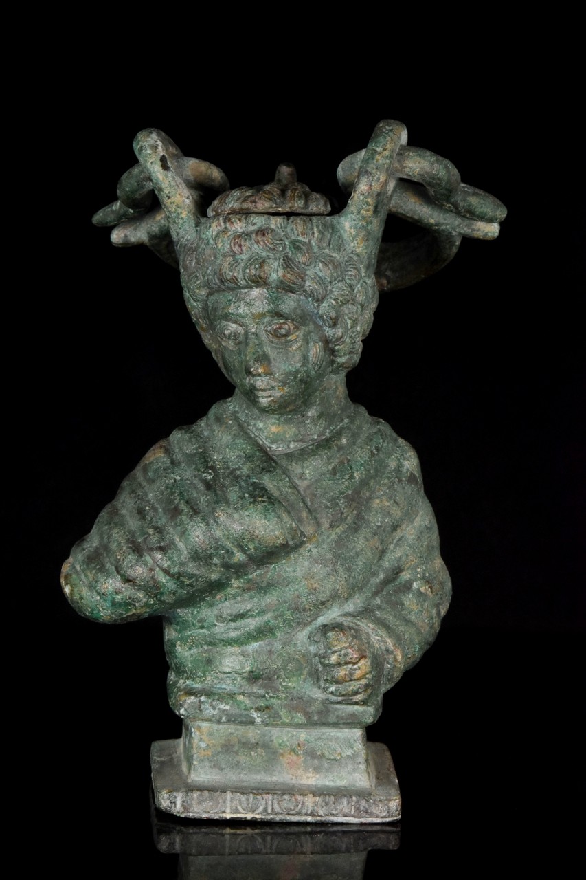 ROMAN BRONZE BALSAMARIUM