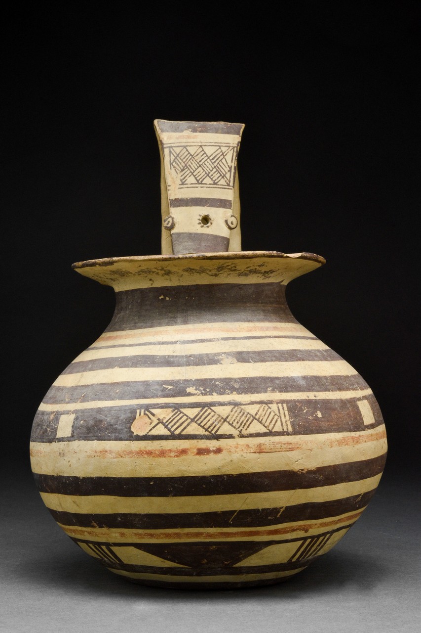 ANCIENT GREEK APULIAN DAUNIAN POTTERY KYATHOS VESSEL - Image 2 of 5