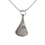 VIKING ERA SILVER AXE PENDANT