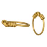 VIKING GOLD KNOT RING