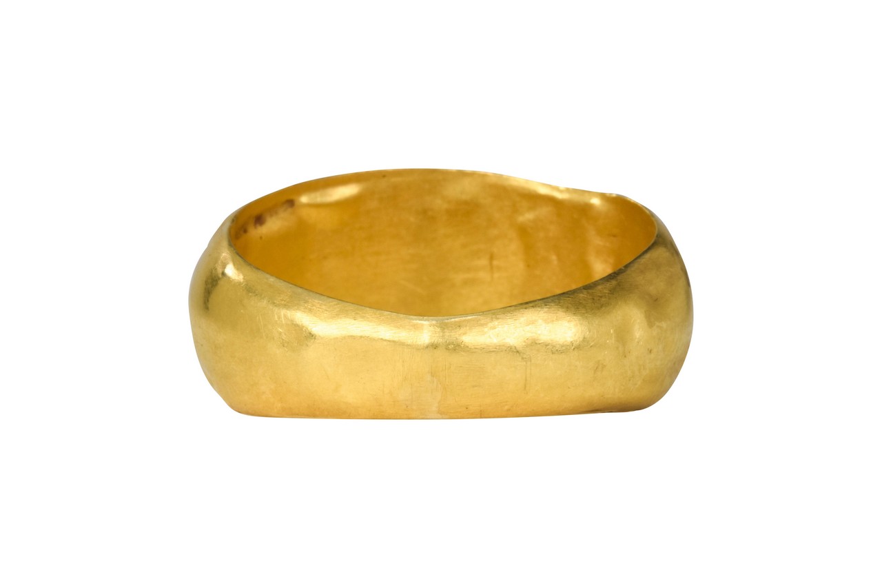 ROMAN GOLD RING WITH FORTUNA INTAGLIO - Image 5 of 6