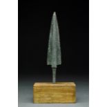 ANCIENT BRONZE ARROWHEAD