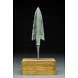 ANCIENT BRONZE ARROWHEAD