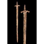 MEDIEVAL MIGRATION PERIOD KHAZAR SWORD