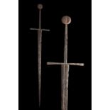 MEDIEVAL CRUSADERS IRON TWO-HAND SWORD - FULL REPORT