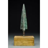 ANCIENT BRONZE ARROWHEAD