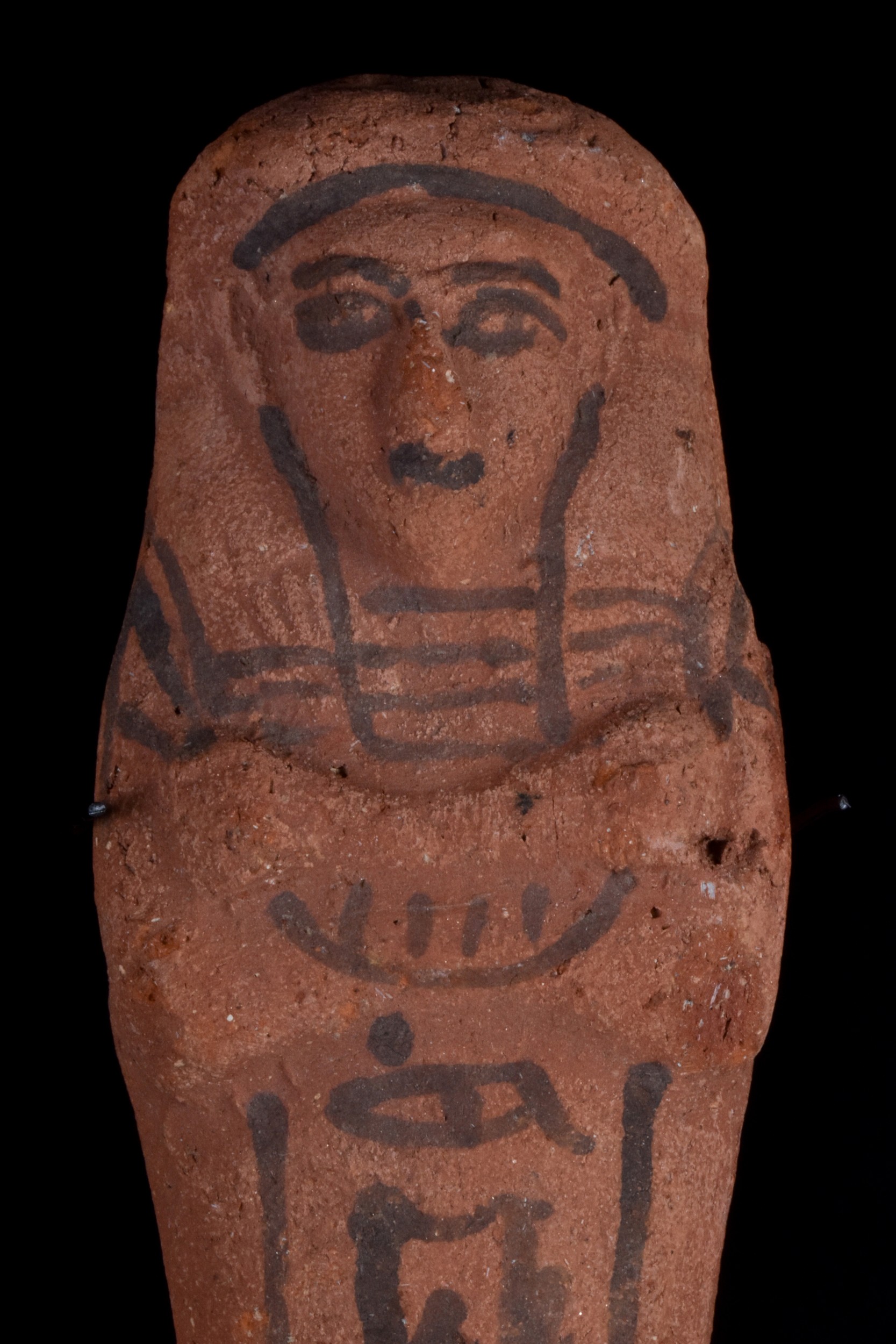 ANCIENT EGYPTIAN TERRACOTTA PAINTED SHABTI FOR DJED-KHIU - WITH REPORT - Image 4 of 4
