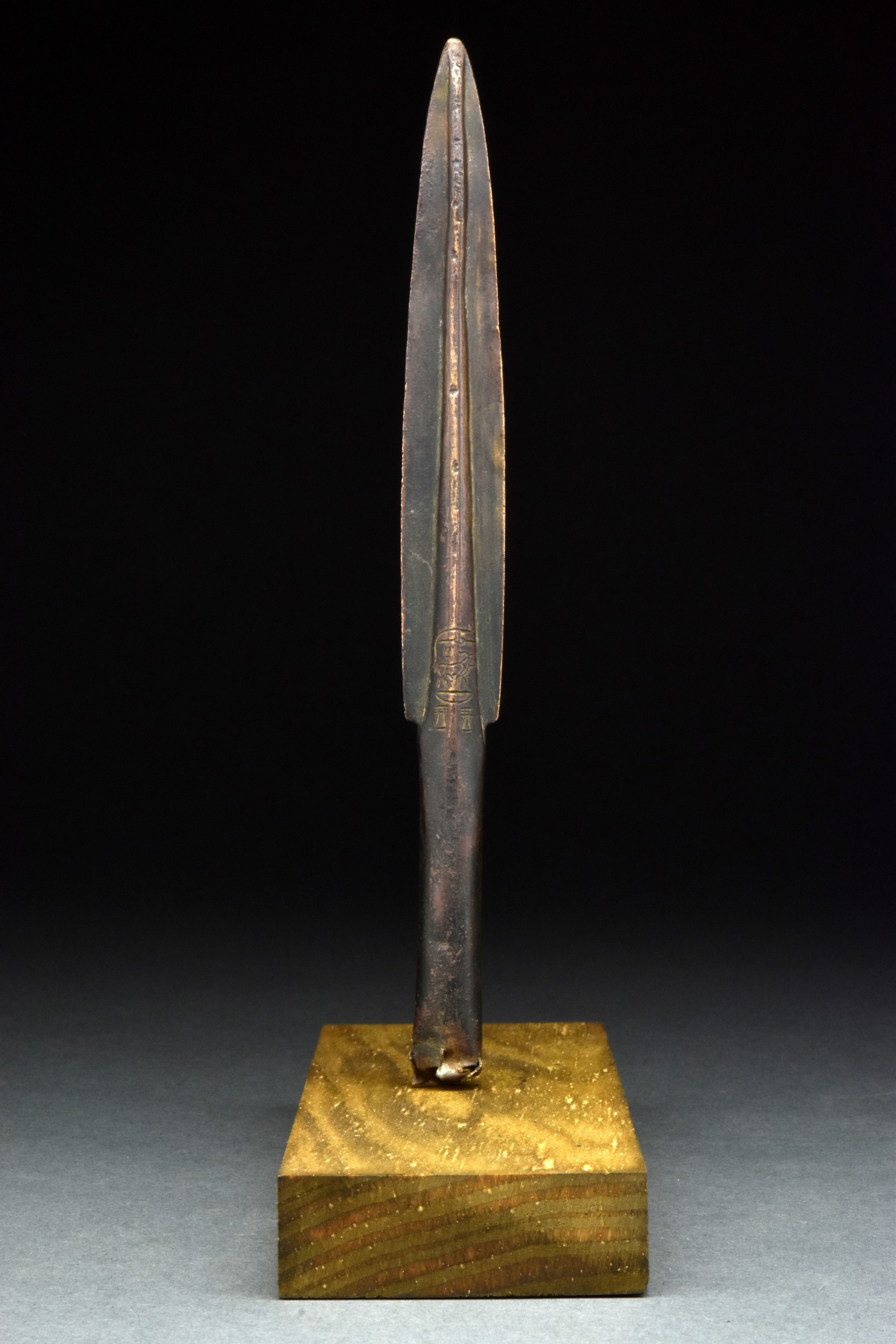 ANCIENT EGYPTIAN BRONZE SPEAR - WITH REPORT - Image 2 of 6