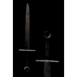 MEDIEVAL IRON DAGGER