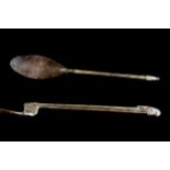 ROMAN BRONZE SPOON WITH STAG TERMINAL