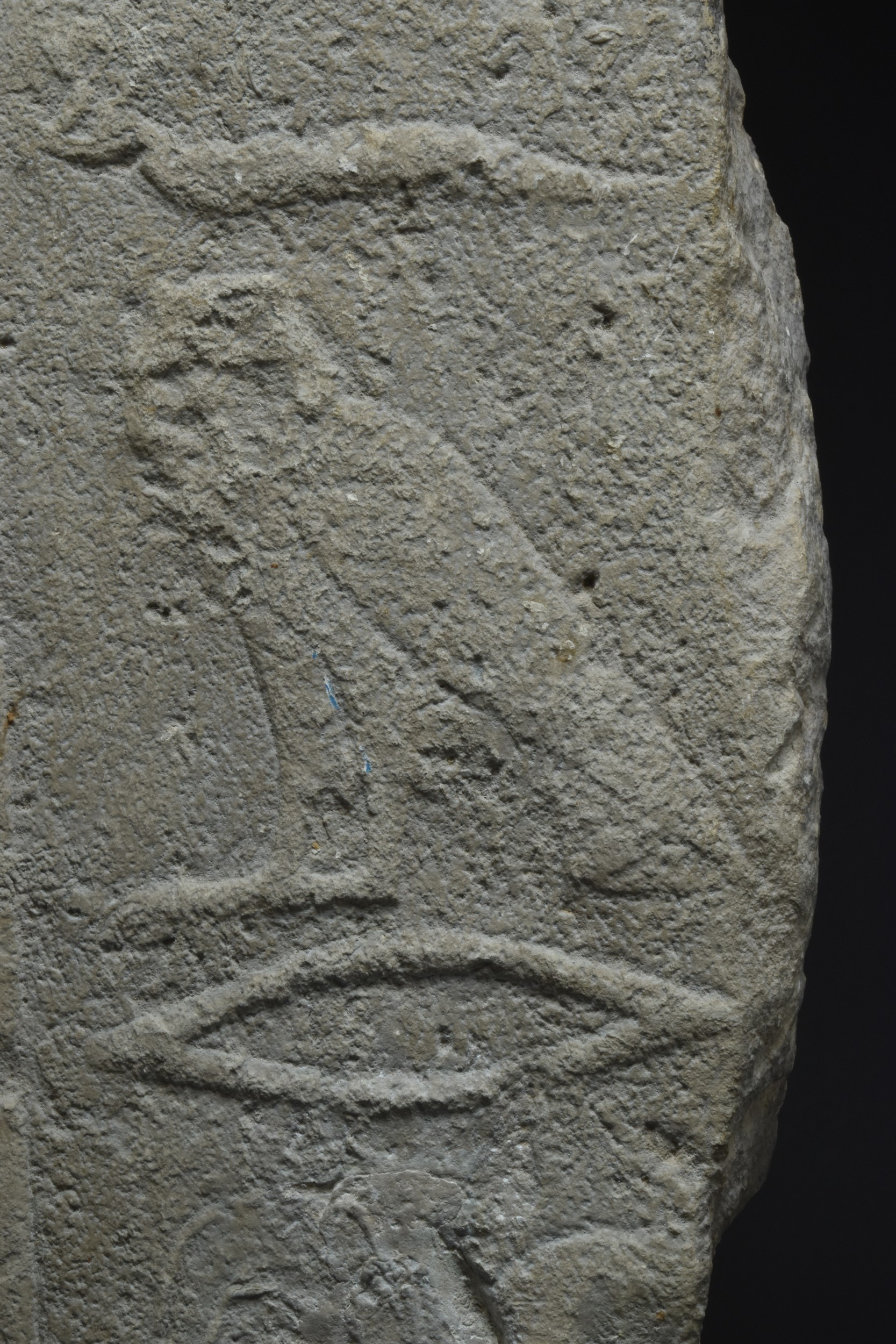 EGYPTIAN LIMESTONE STELE KING OF UPPER EGYPT MIDDLE KINGDOM - WITH REPORT - Image 4 of 5