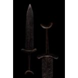 MEDIEVAL IRON DAGGER