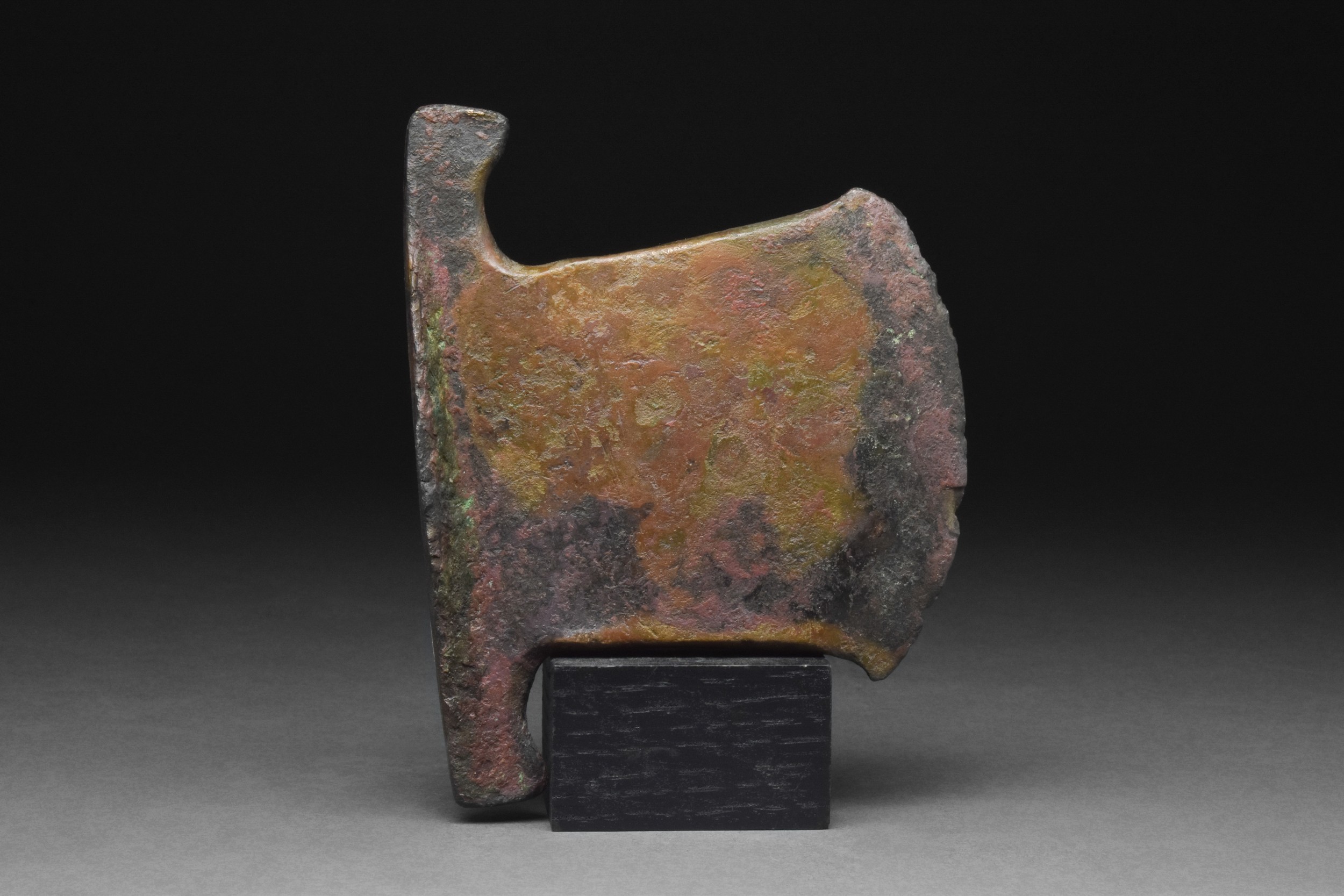 EGYPTIAN BRONZE OR COPPER ALLOY AXE HEAD - WITH REPORT