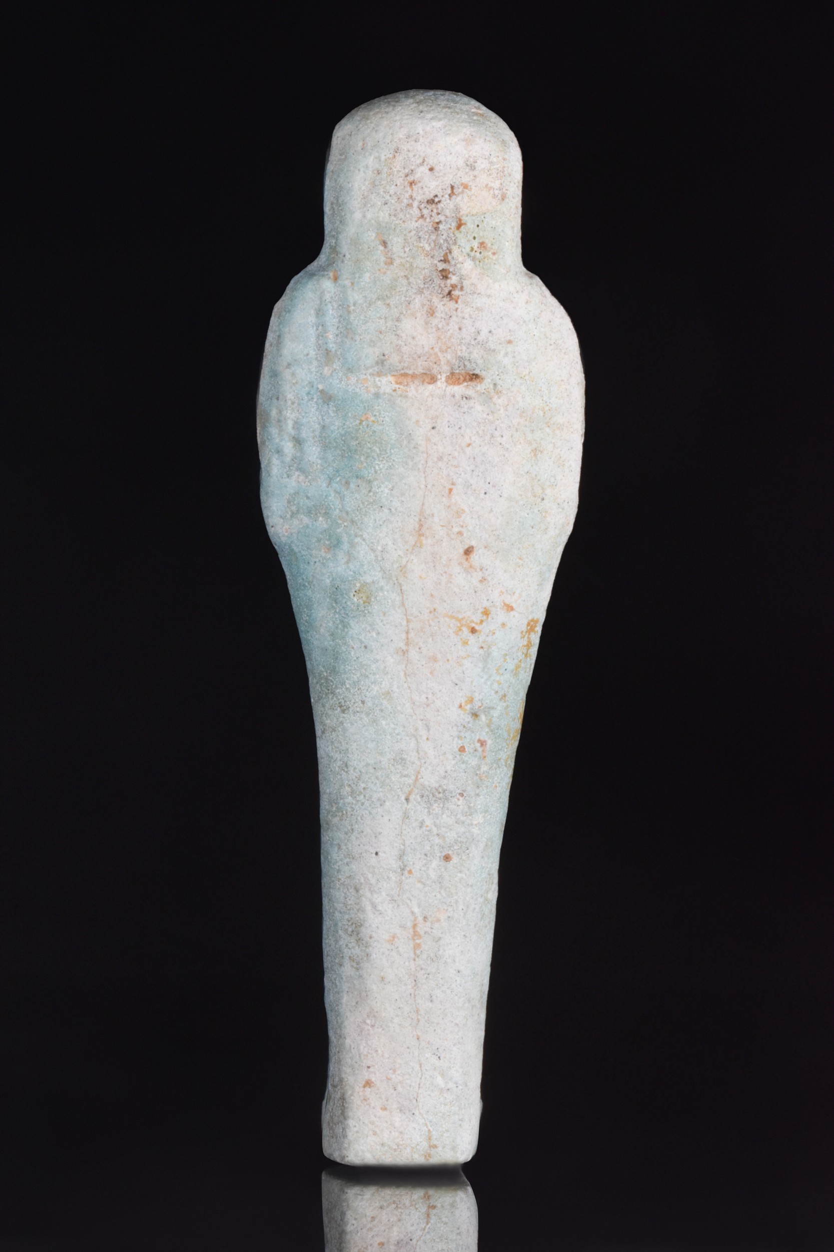 ANCIENT EGYPTIAN BLUE GLAZED SHABTI - Image 4 of 6