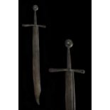 MEDIEVAL CRUSADERS IRON SWORD