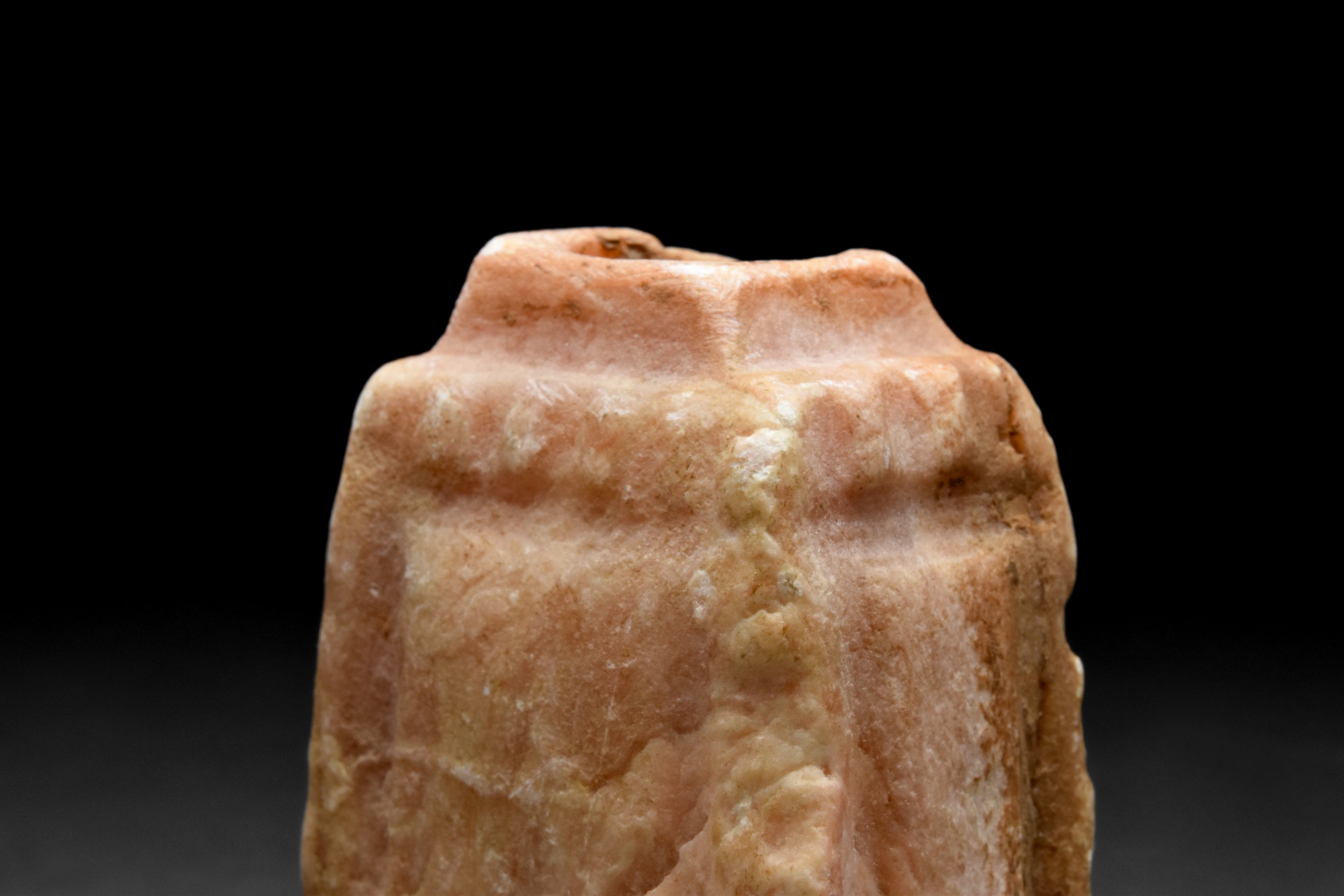 WESTERN ASIATIC ALABASTER COSMETIC CONTAINER - Image 4 of 4