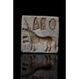 INDUS VALLEY STEATITE SEAL - WITH REPORT