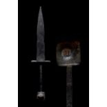 MEDIEVAL IRON DAGGER