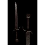 MEDIEVAL IRON DAGGER