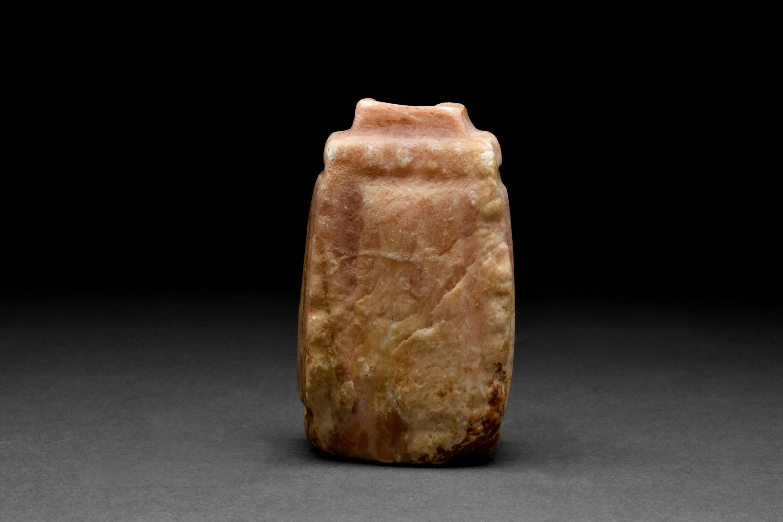 WESTERN ASIATIC ALABASTER COSMETIC CONTAINER