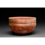 GREEK HELLENISTIC MEGARIAN MOLD FORMED BOWL