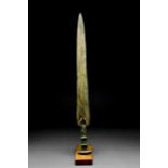 ANCIENT BRONZE SPEAR