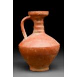 ROMAN GAULISH TERRA SIGILLATA ONE-HANDLED BOTTLE