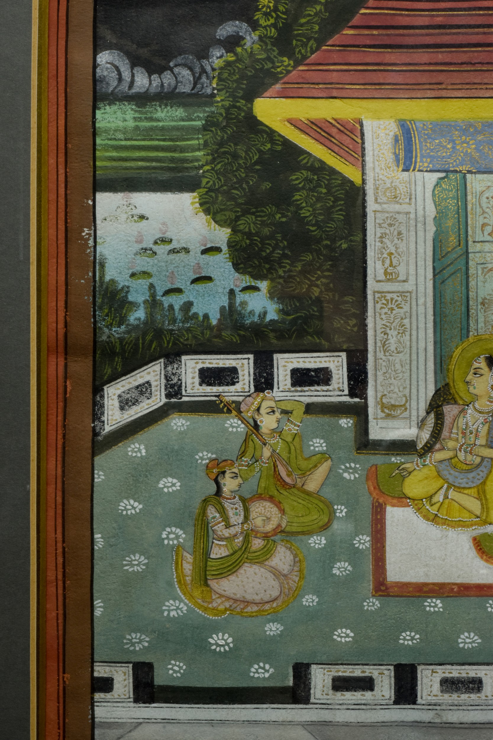 MAHARANI LISTENING TO TWO FEMALE MUSICIANS - Image 4 of 4