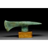 BRONZE AGE BRONZE ADZE AXE