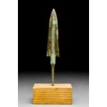 ANCIENT BRONZE SPEAR