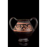 APULIAN XENON WARE MINIATURE NESTORIS VESSEL