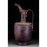 SELJUK REVIVAL COPPER BRASS EWER