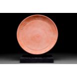 ROMAN TERRA SIGILLATA FLAT PLATE