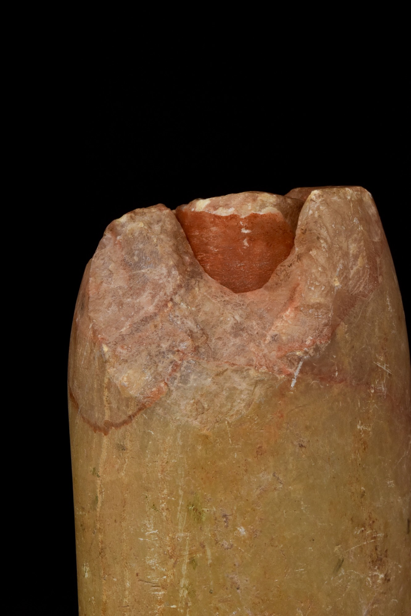 WESTERN ASIATIC ALABASTER ANTHROPOMORPHIC IDOL - Bild 6 aus 7