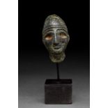 SUMERIAN BRONZE HEAD