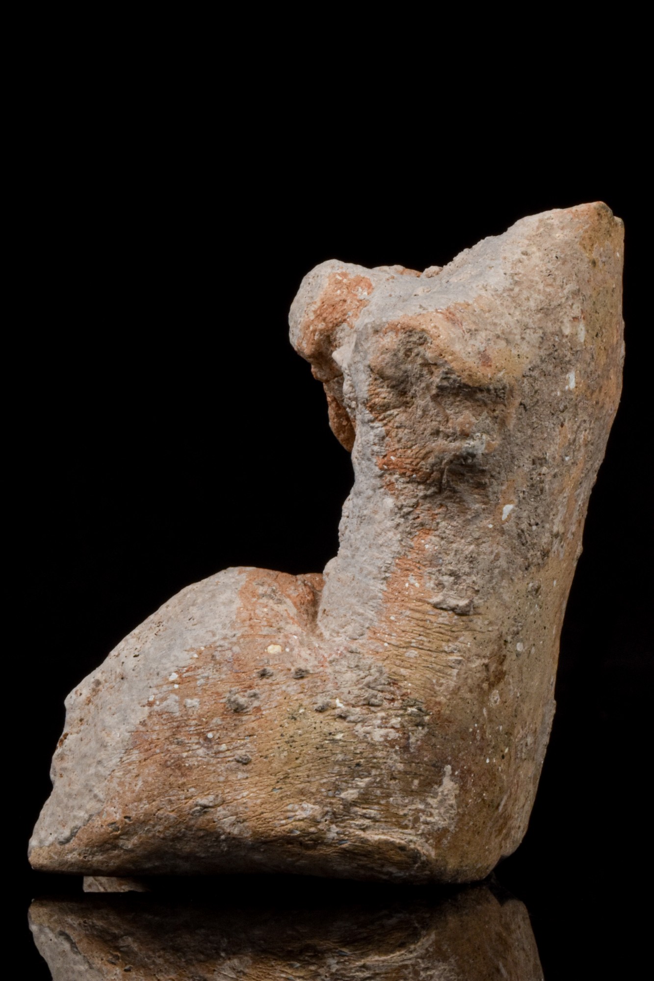 TELL HALAF TERRACOTTA FEMALE FERTILITY IDOL - Bild 3 aus 5