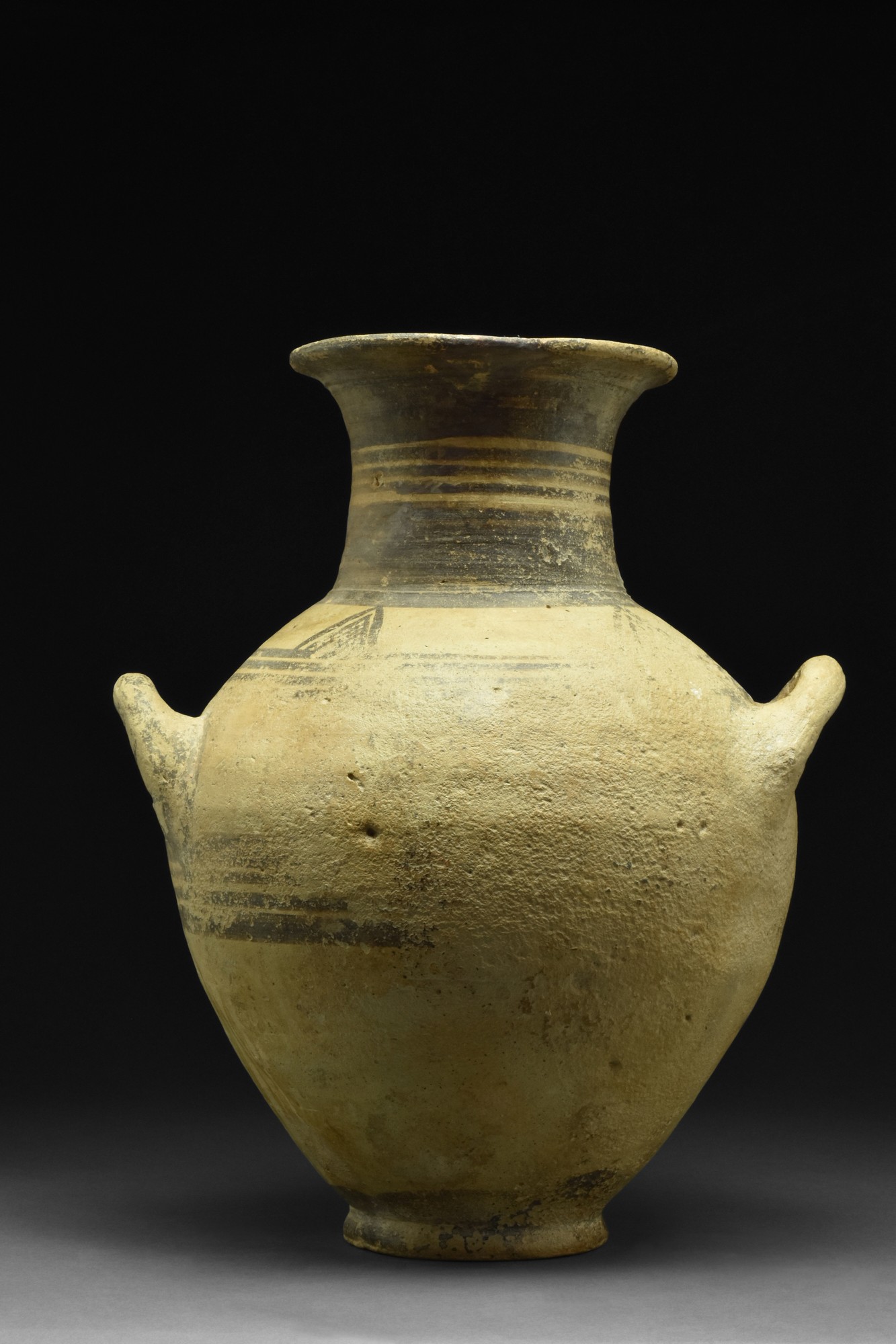 LARGE ANCIENT CYPRIOT POTTERY AMPHORA - Bild 3 aus 6