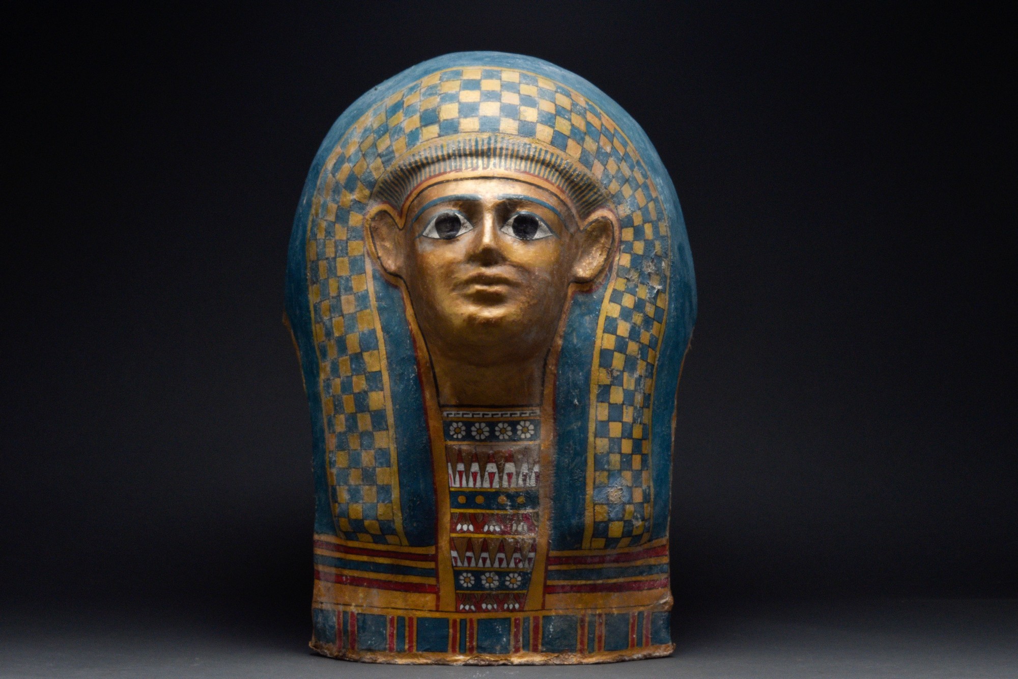 EGYPTIAN MUMMY MASK CARTONNAGE