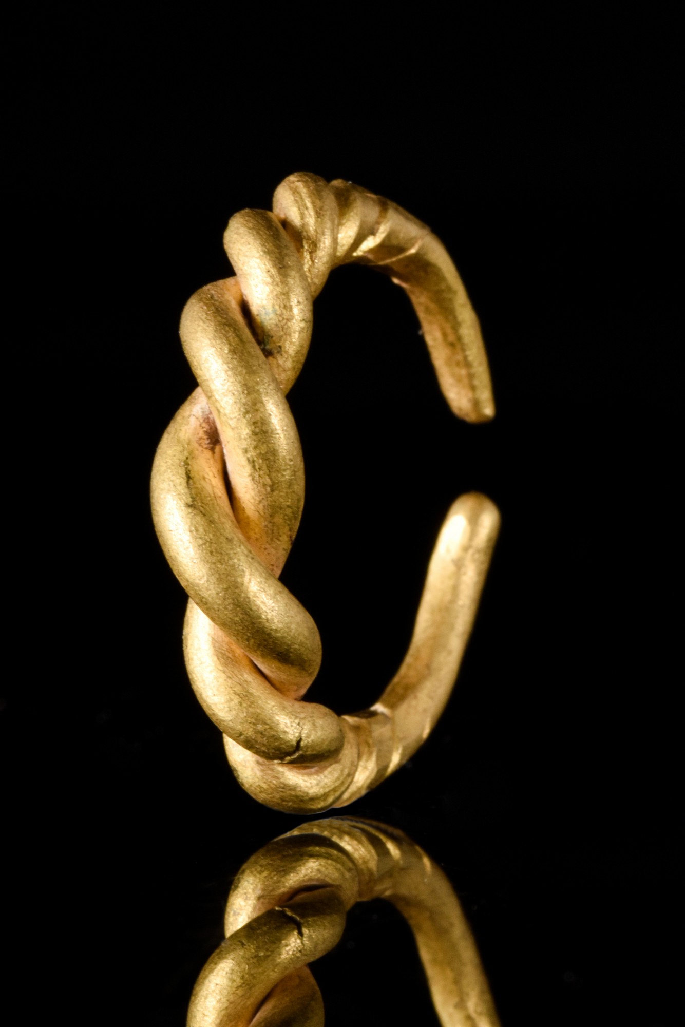 VIKING GOLD TWISTED RING - Bild 2 aus 5