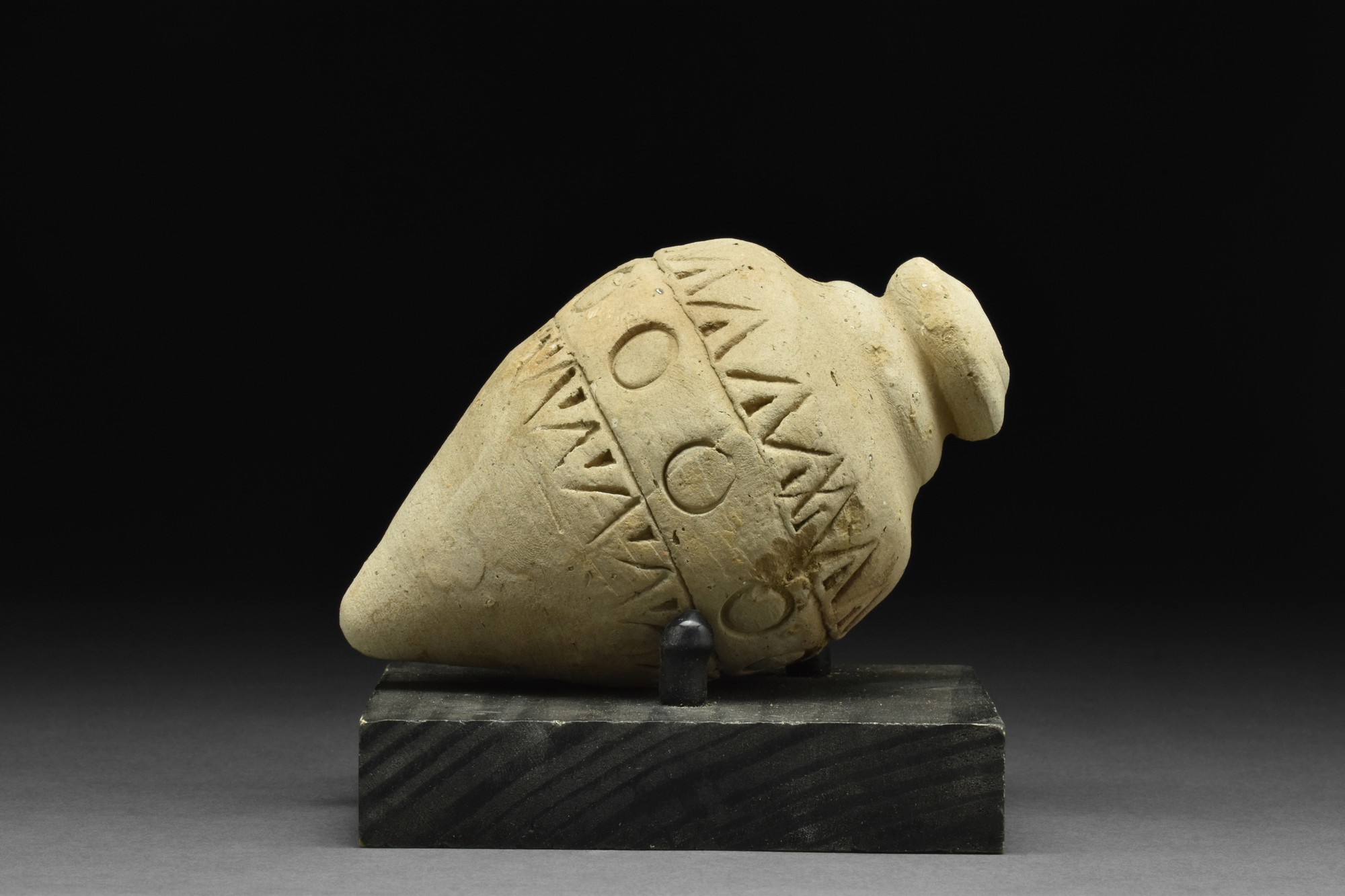 BYZANTINE CERAMIC ""GREEK FIRE"" HAND GRENADE - Image 3 of 5