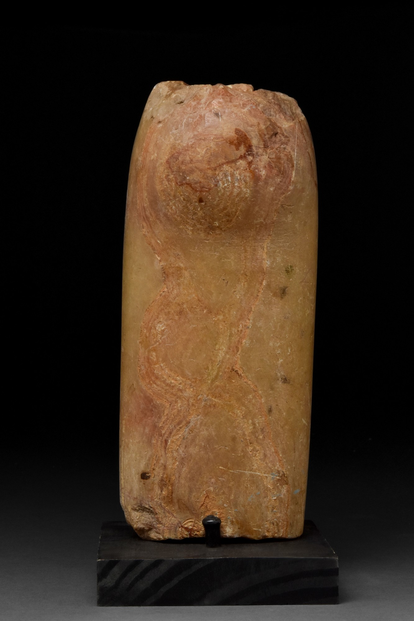 WESTERN ASIATIC ALABASTER ANTHROPOMORPHIC IDOL - Bild 3 aus 7