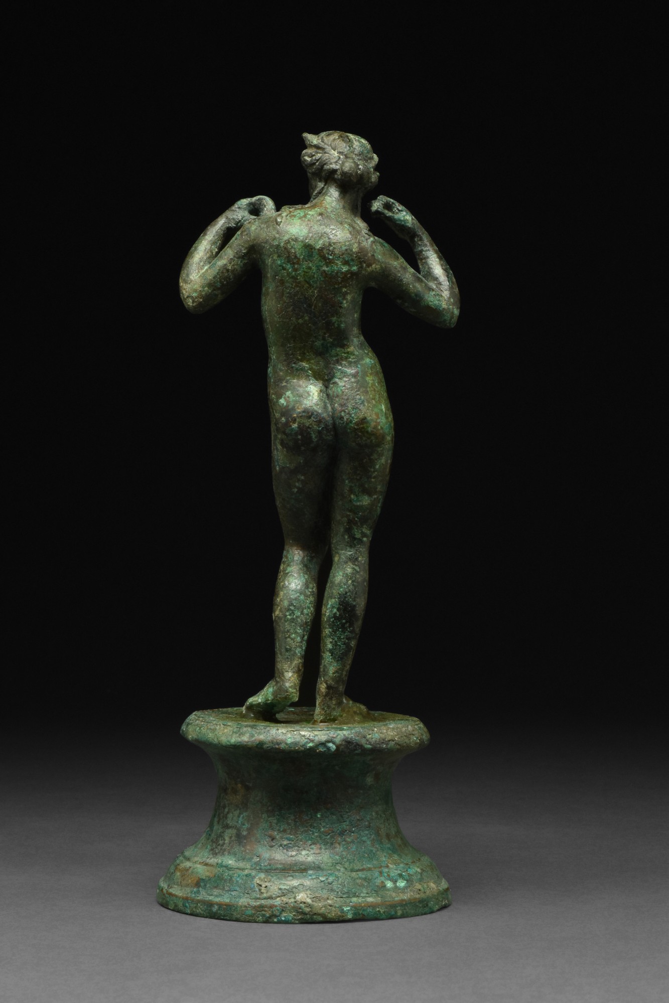 LARGE ROMAN BRONZE VENUS STATUE - Bild 3 aus 7